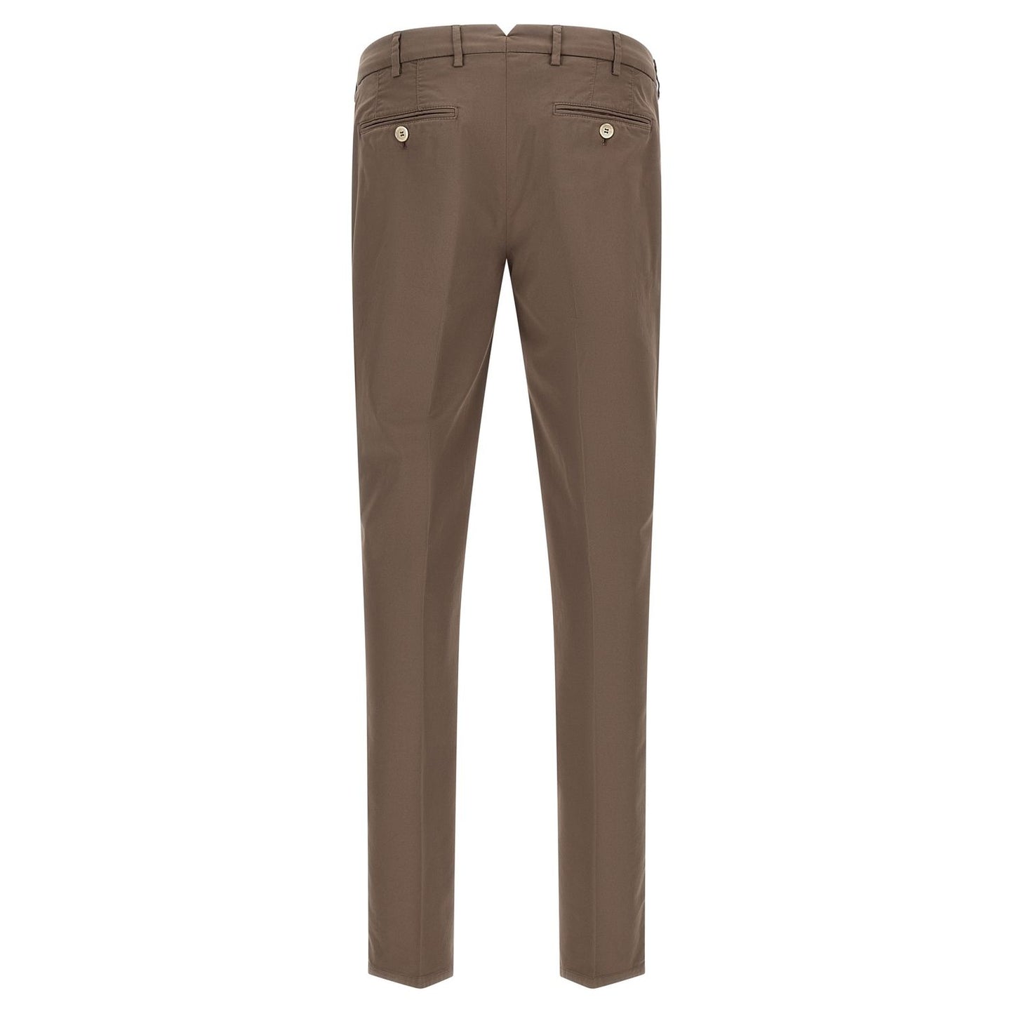 Brunello Cucinelli Beige Cotton Casual Pants