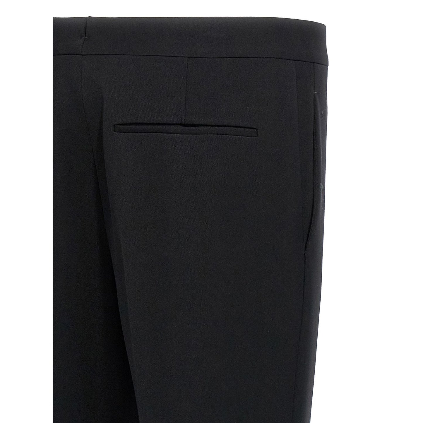 Saint Laurent Black Wool Dress Pants