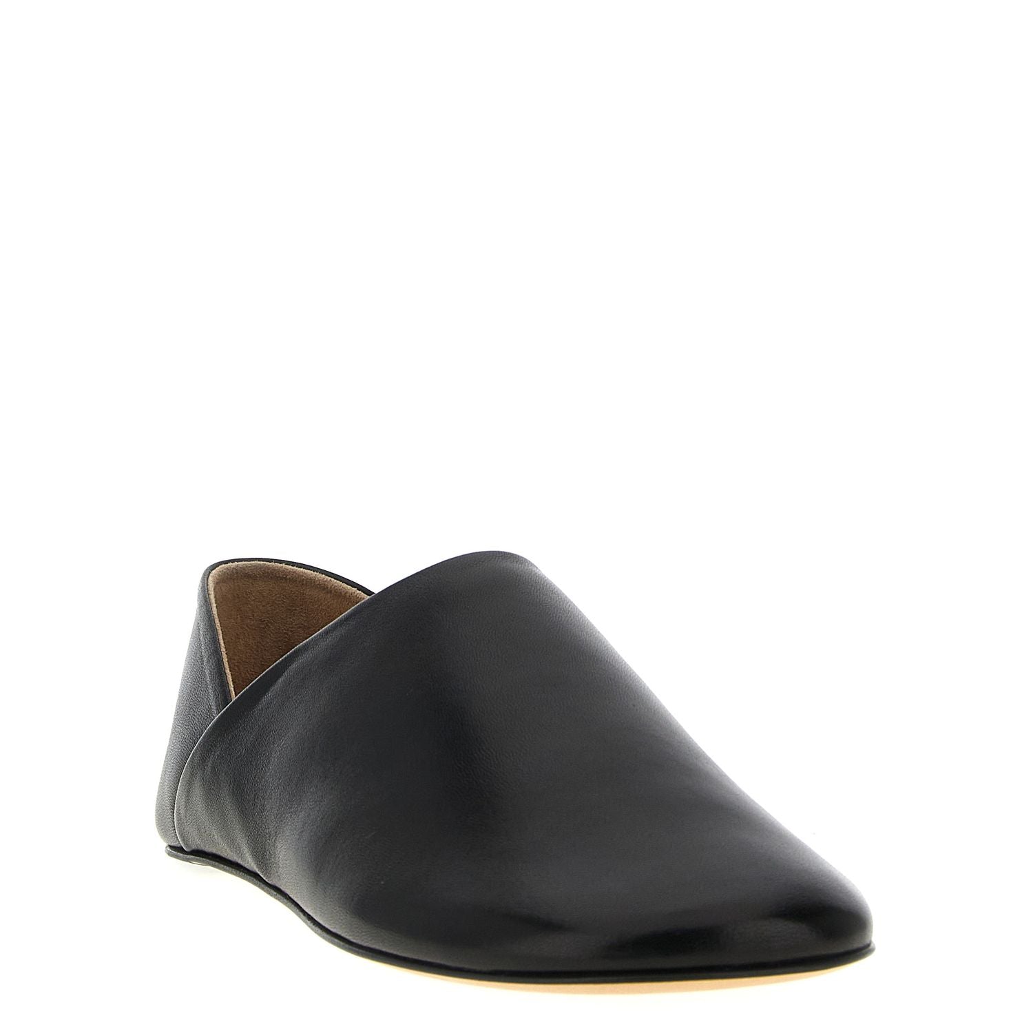 J.W.Anderson Black Lamb Leather Mules