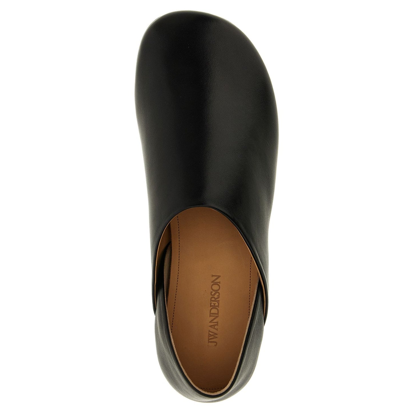 J.W.Anderson Black Lamb Leather Mules
