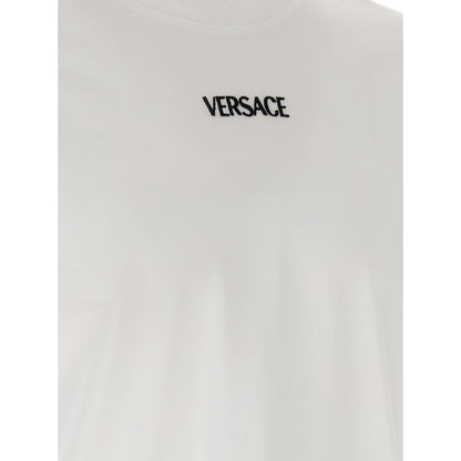 Versace White Cotton T-Shirt