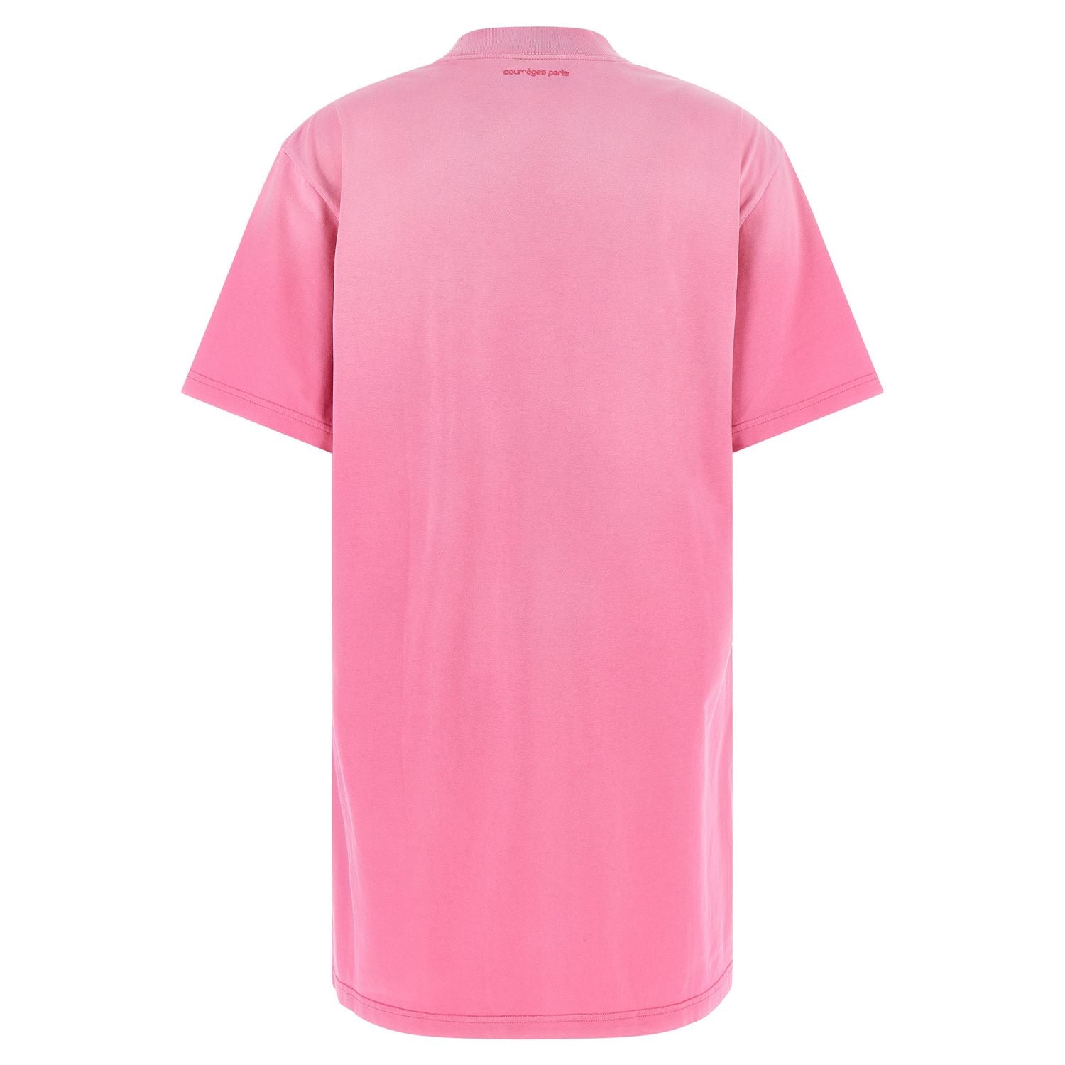 Courrèges Multicolor Cotton Short Dress