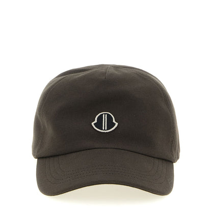 Rick Owens Brown Cotton Cap (Baseball Hat)