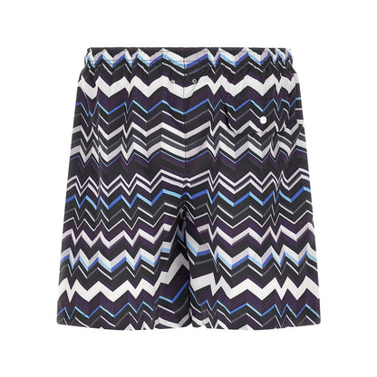 Missoni Multicolor Polyester Swim Shorts