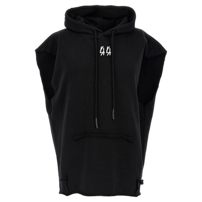 44 Label Group Black Cotton Sweatshirt