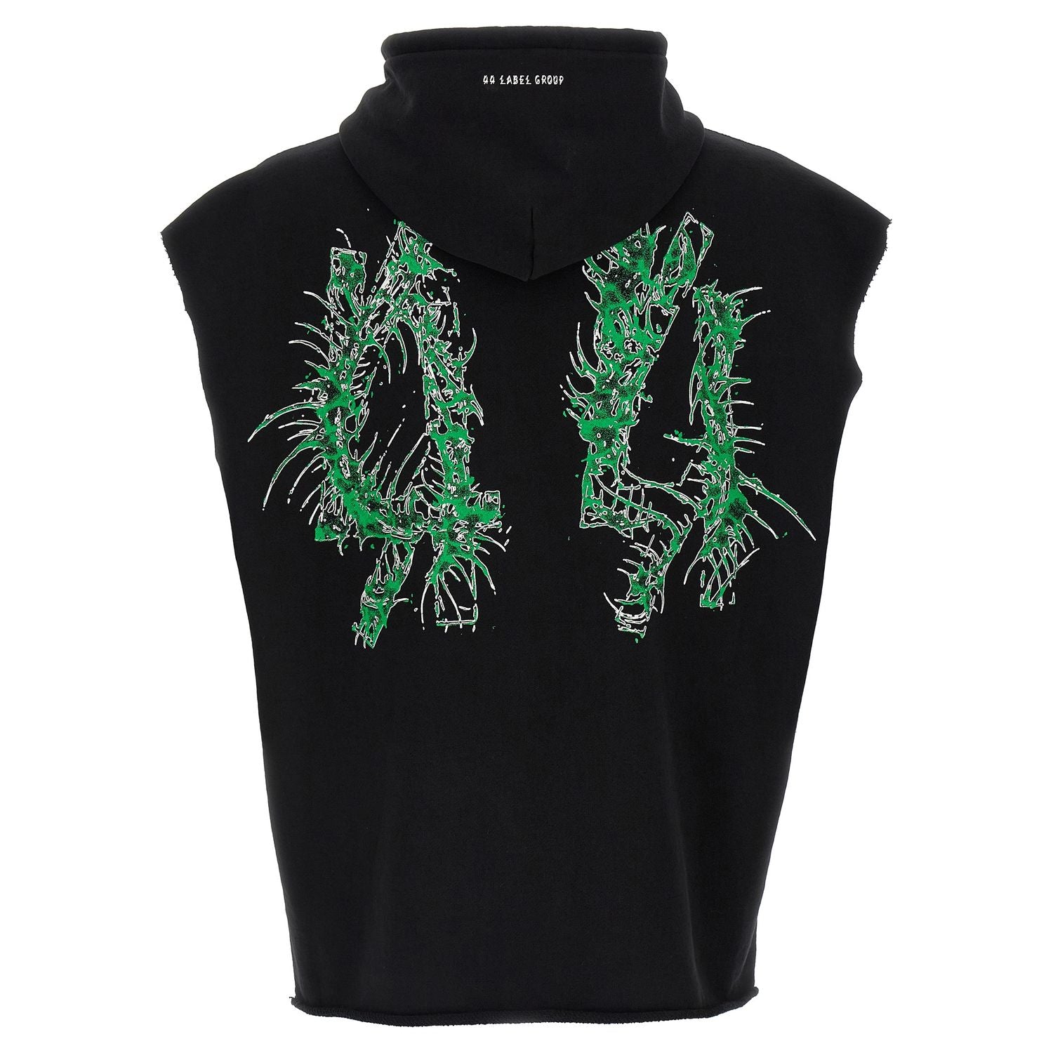 44 Label Group Black Cotton Sweatshirt