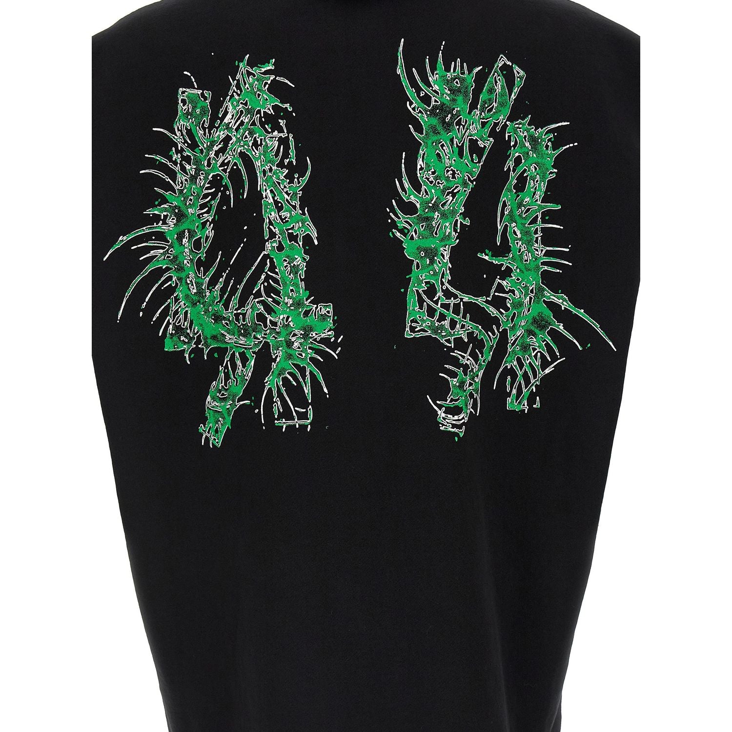 44 Label Group Black Cotton Sweatshirt