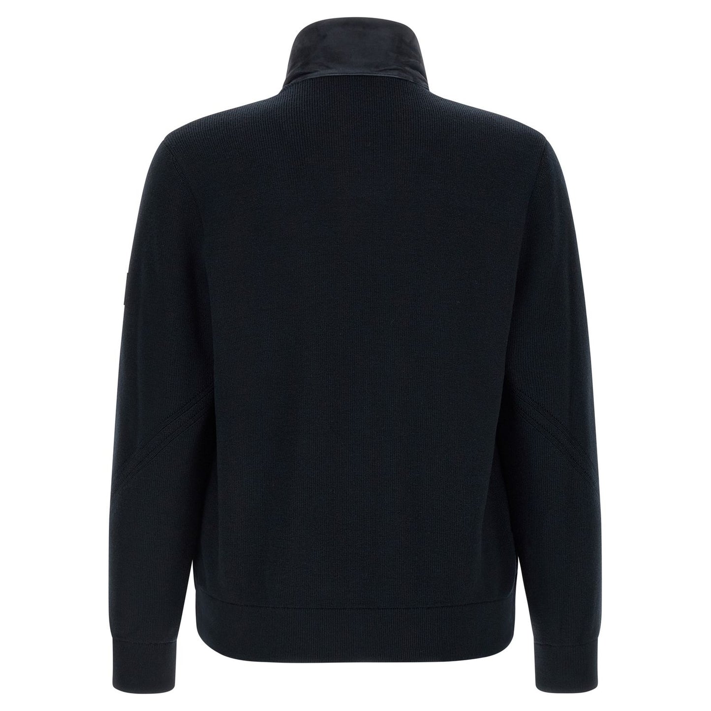 Mackage Blue Virgin Wool Full-Length Jacket