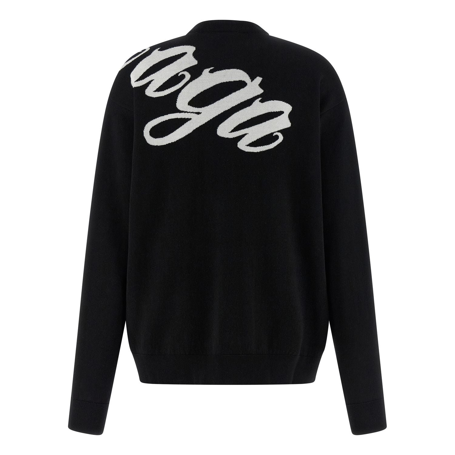 Balenciaga Bicolor Cotton Cardigan