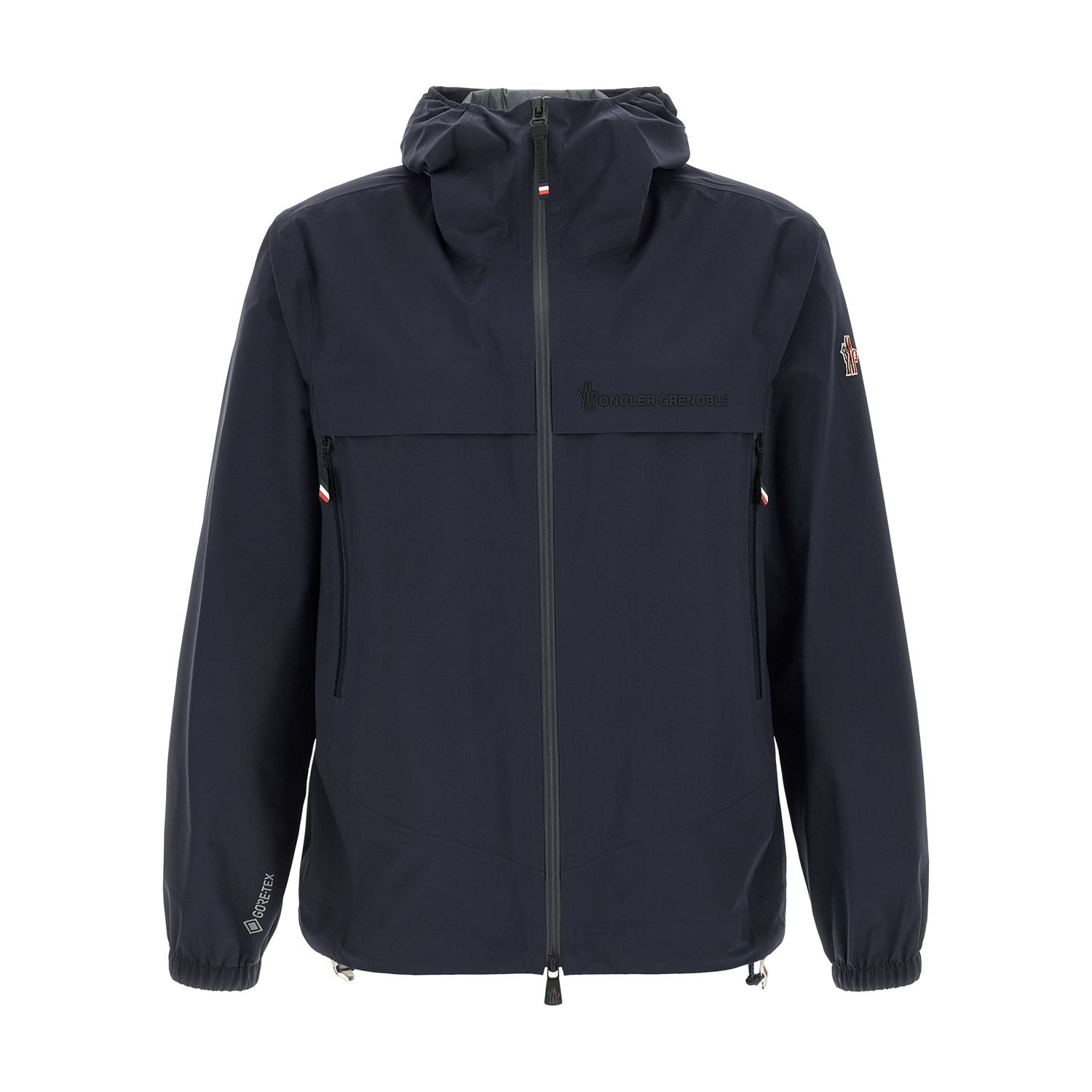 Moncler Grenoble Blue Polyamide Shell Jacket