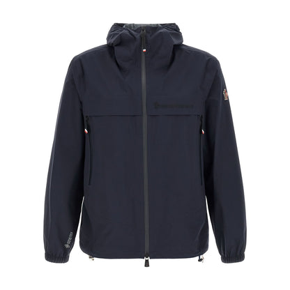 Moncler Grenoble Blue Polyamide Shell Jacket