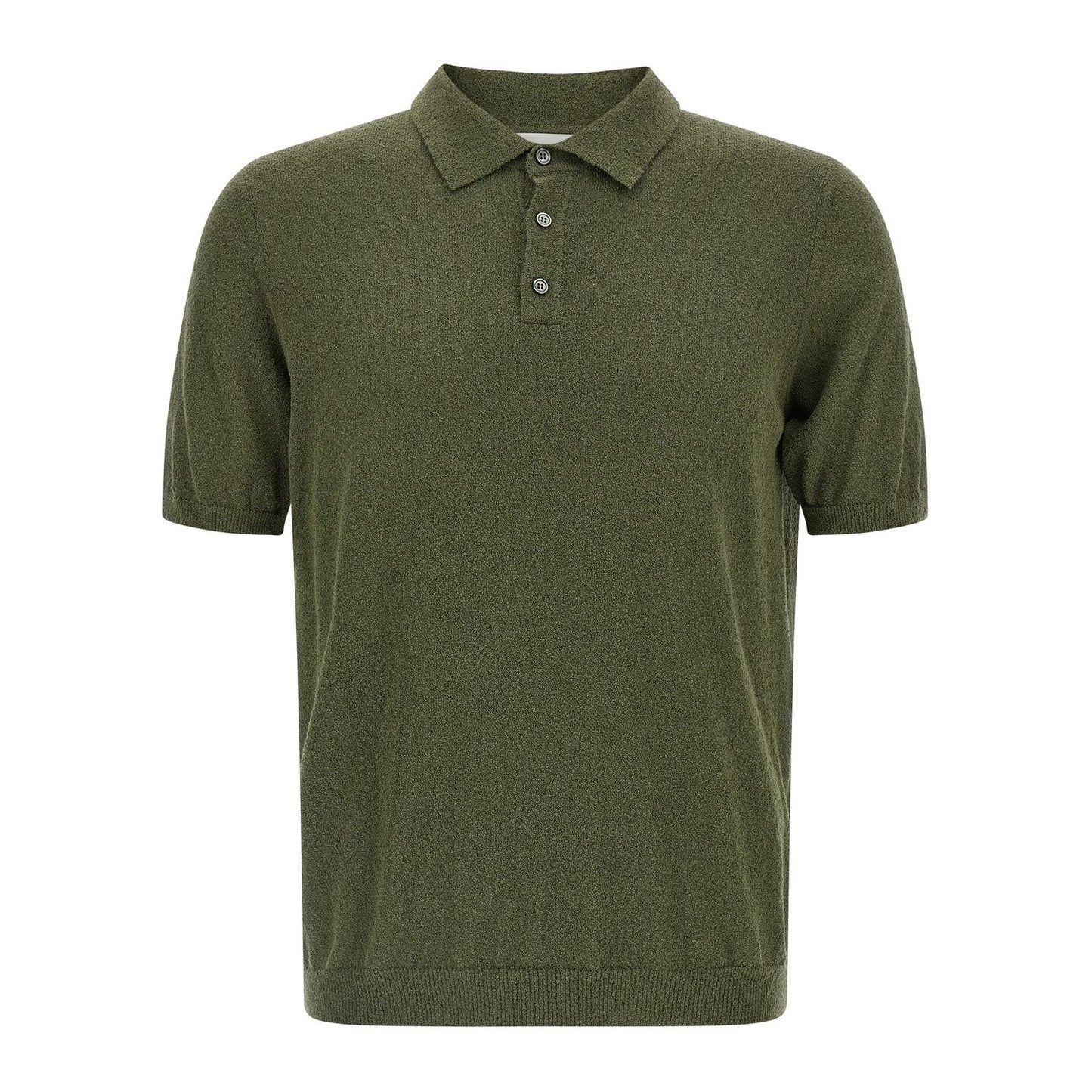 Roberto Collina Bicolor Cotton Polo Shirt