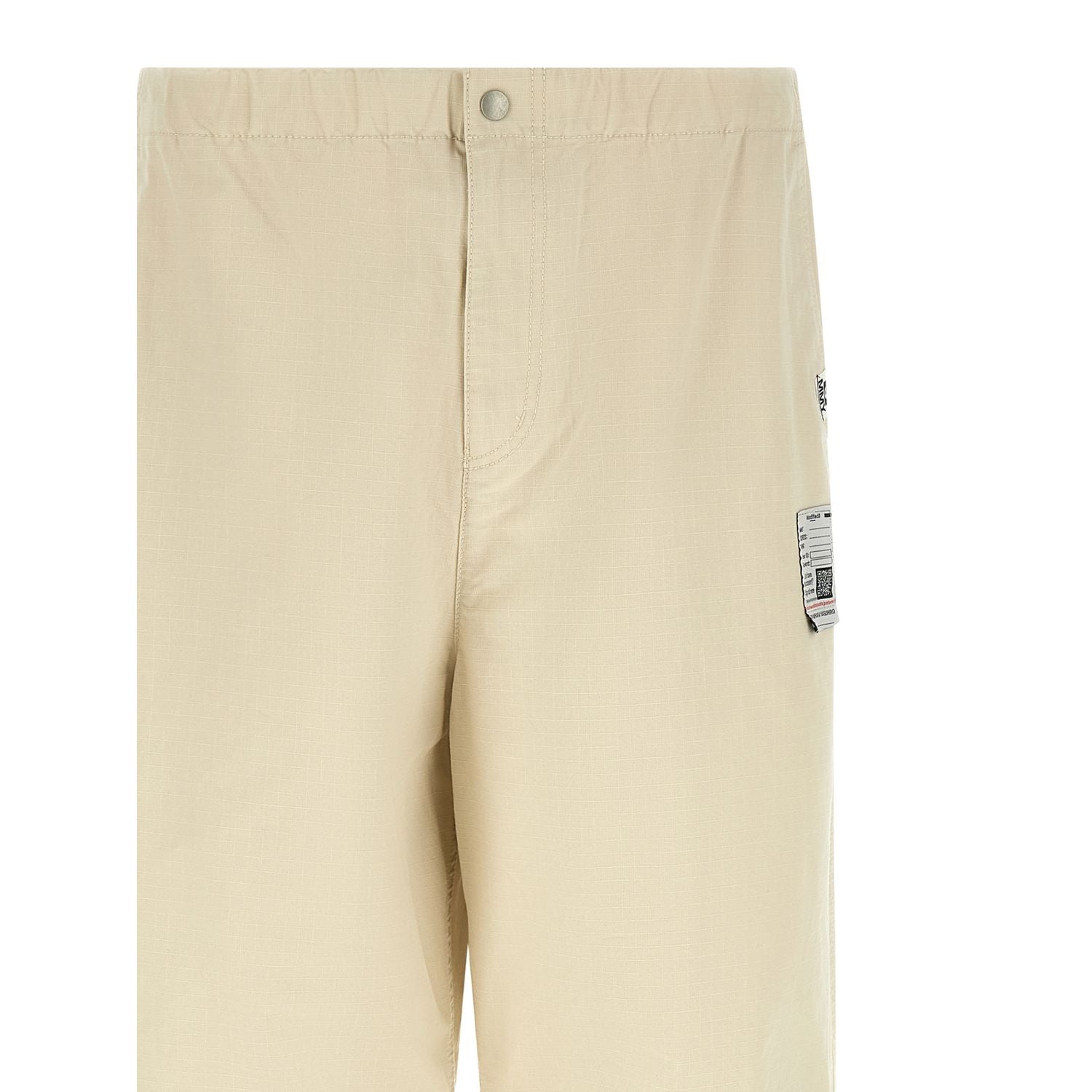 Maison Mihara Yasuhiro Beige Cotton Athletic Pants