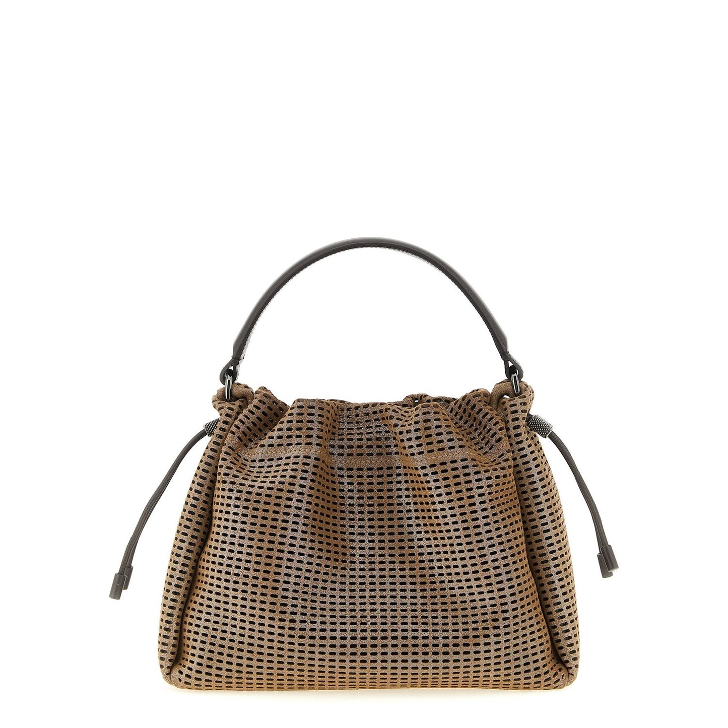 Brunello Cucinelli Brown Calfskin Handbag