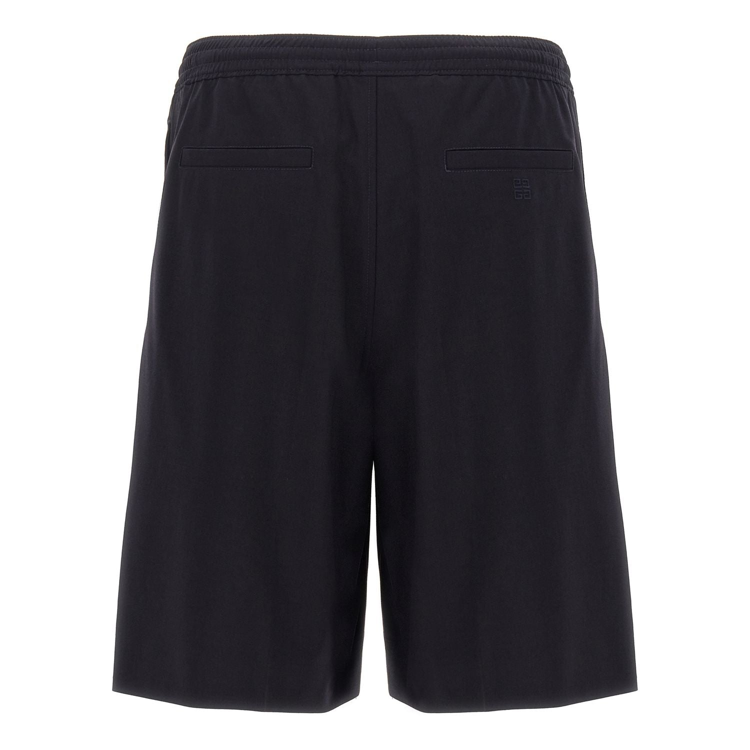 Givenchy Blue Elastane Bermuda Shorts