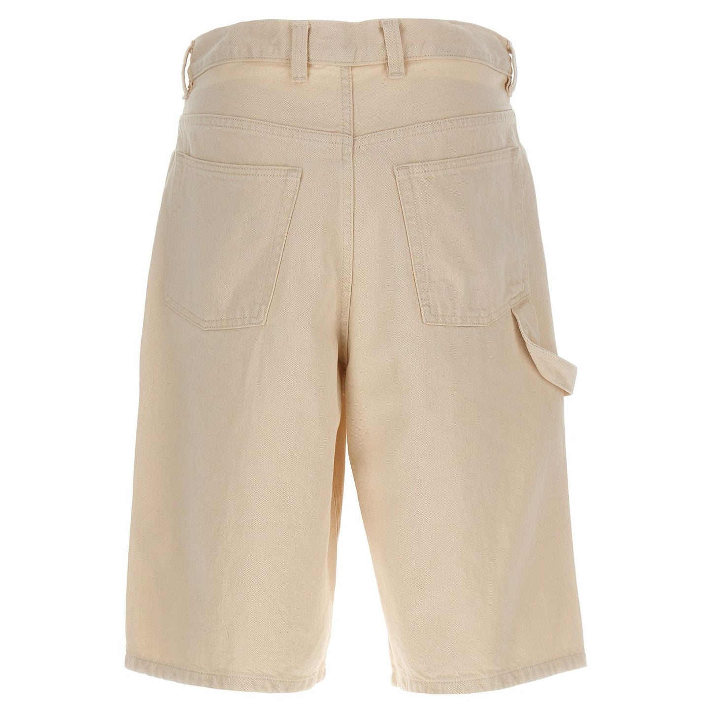 A.P.C. Beige Cotton Bermuda Shorts
