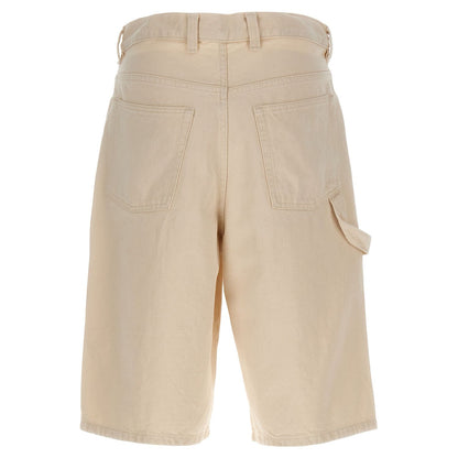 A.P.C. Beige Cotton Bermuda Shorts