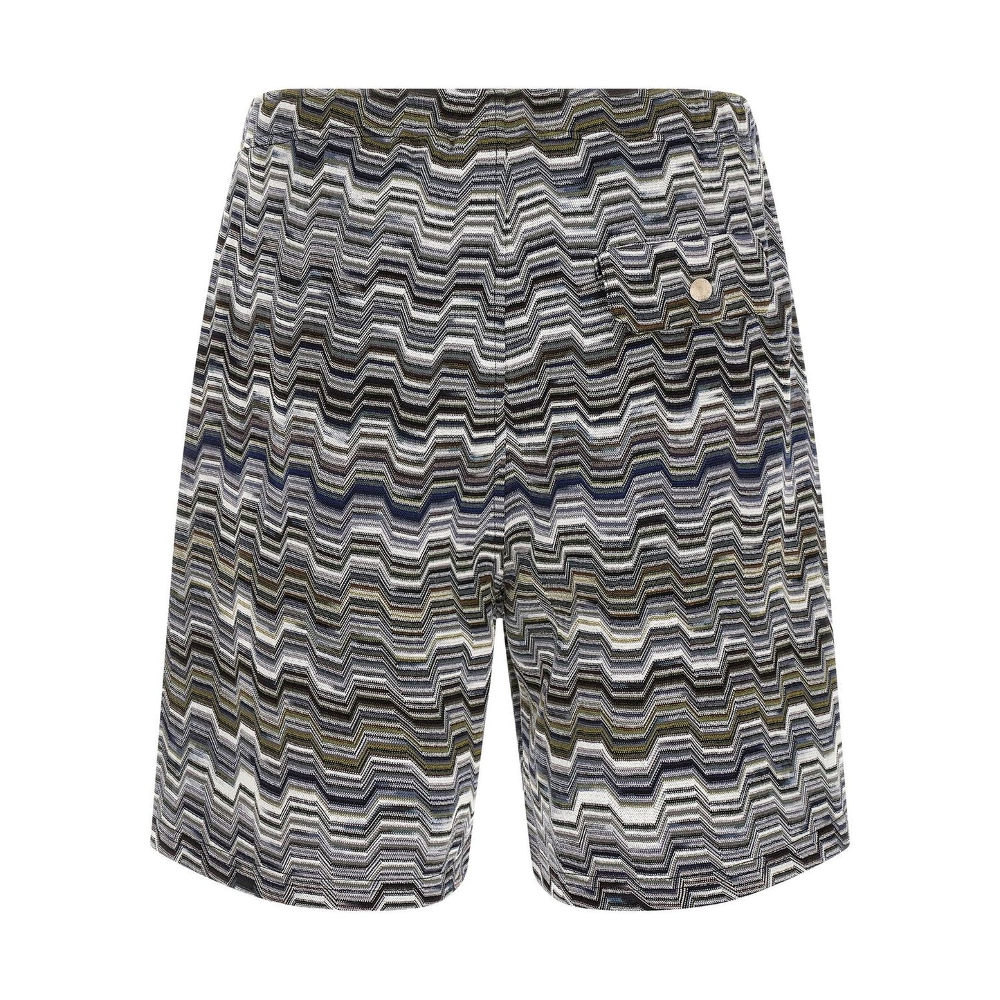 Missoni Bicolor Cotton Bermuda Shorts