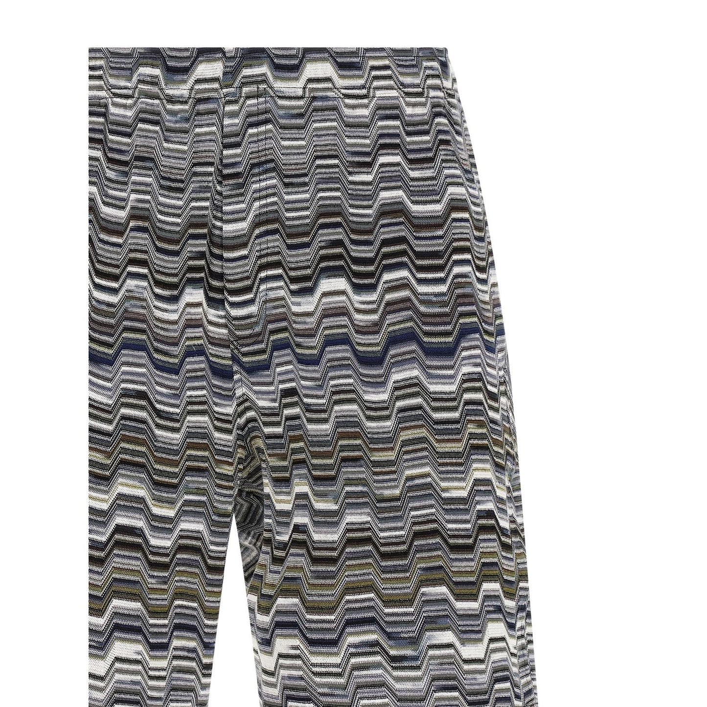 Missoni Bicolor Cotton Bermuda Shorts