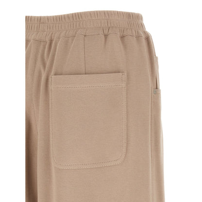 Brunello Cucinelli Brown Cotton Bermuda Shorts