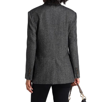 Brunello Cucinelli Black Elastane Blazer