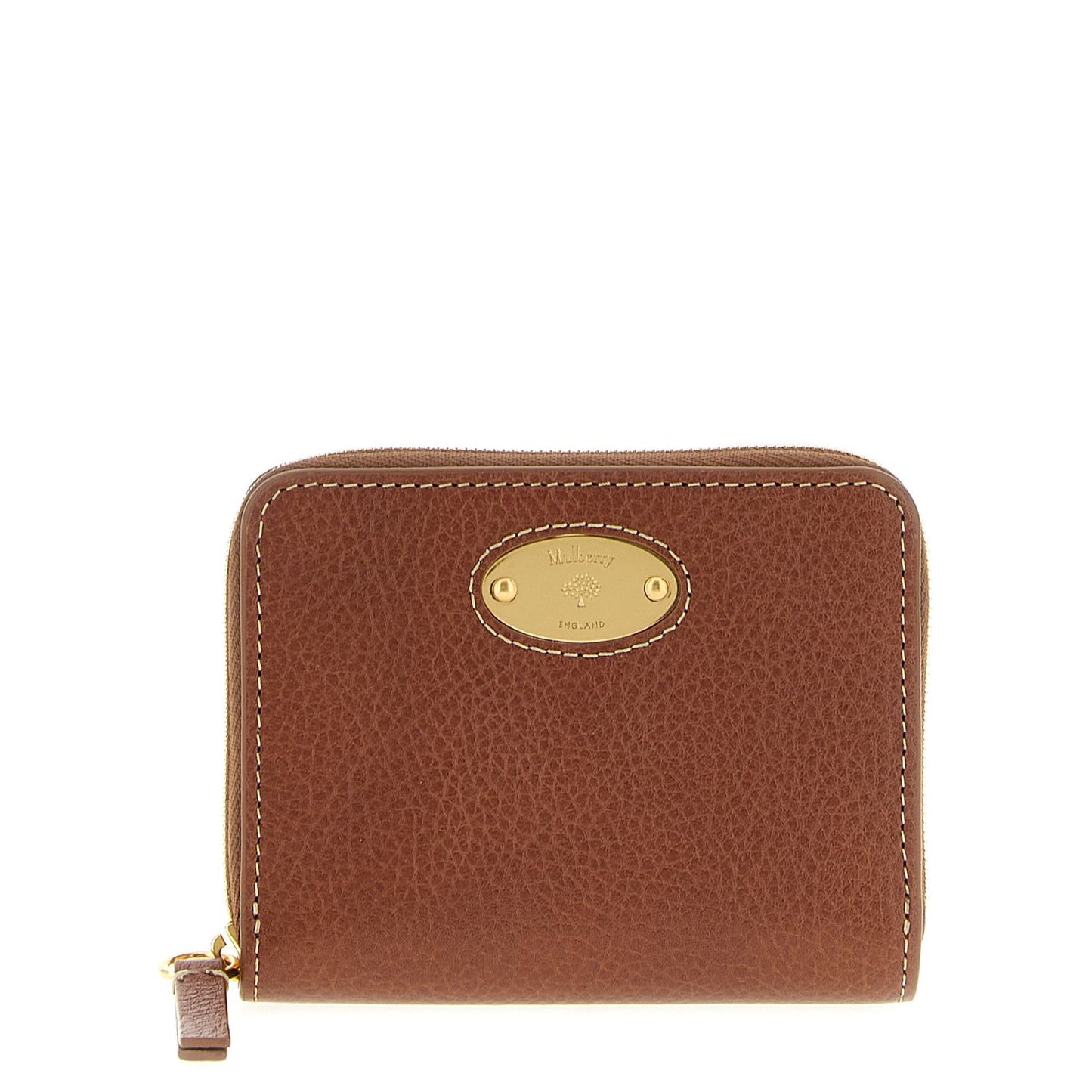 Mulberry Brown Bovine Leather Cardholder