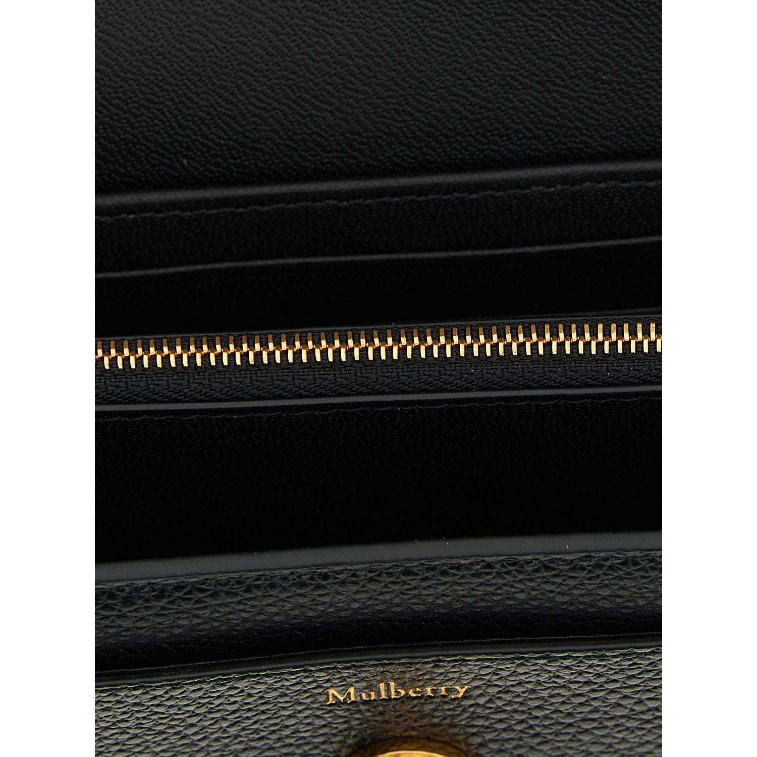 Mulberry Black Bovine Leather Cardholder