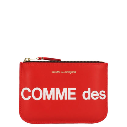 Comme Des Garçons Multicolor Calfskin Cardholder