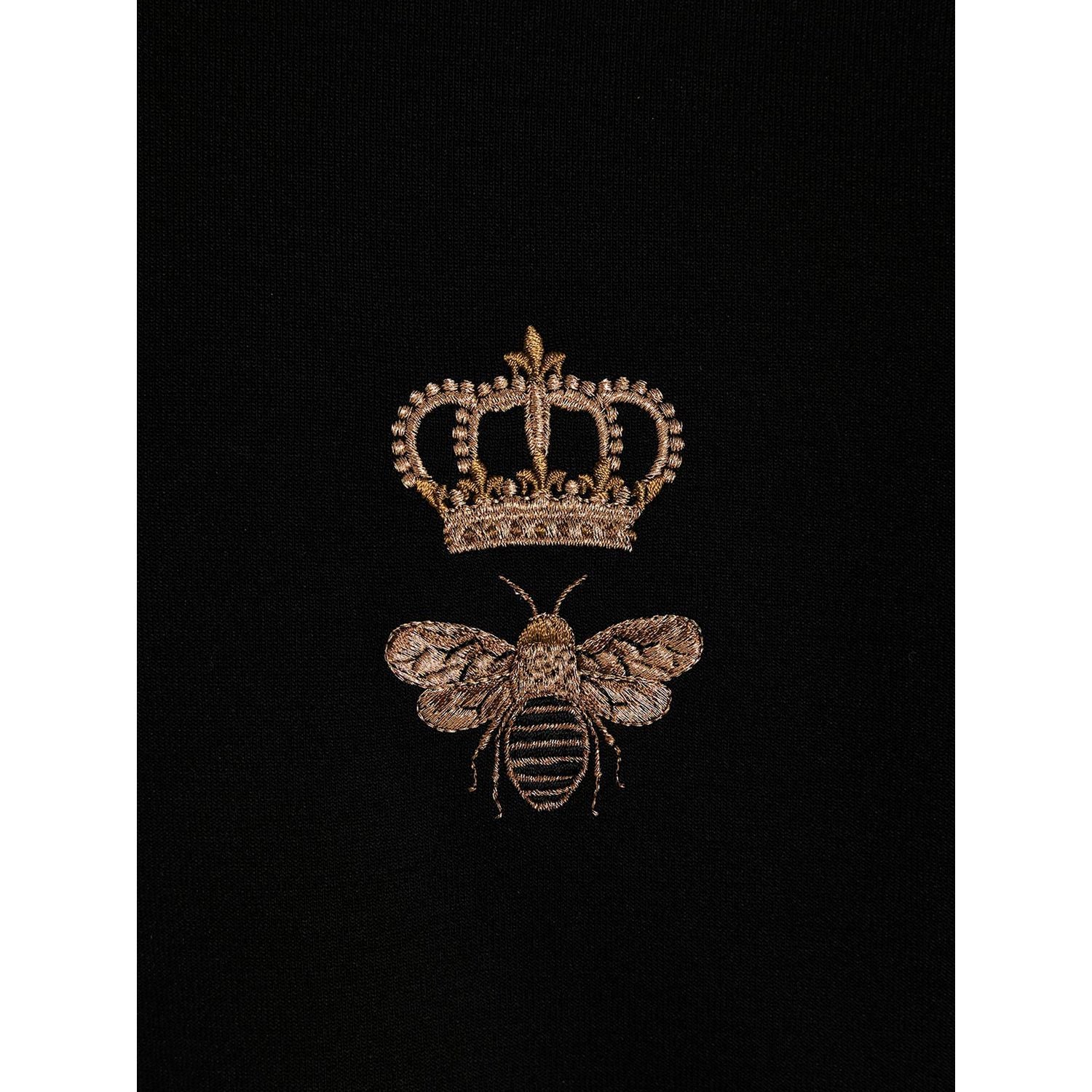 Dolce & Gabbana Black Cotton Sweatshirt