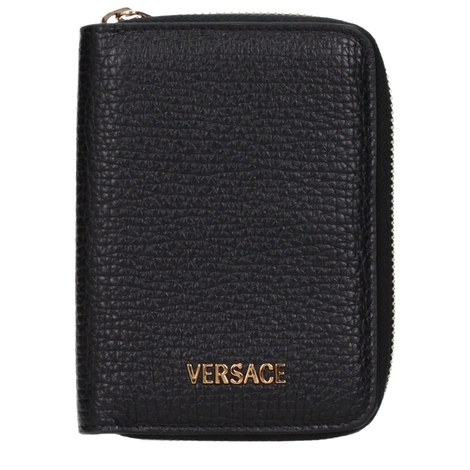 Versace Black Leather Wallet