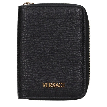 Versace Black Leather Wallet