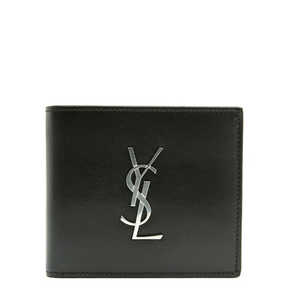 Saint Laurent Black Leather Wallet