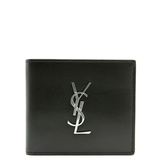 Saint Laurent Black Leather Wallet