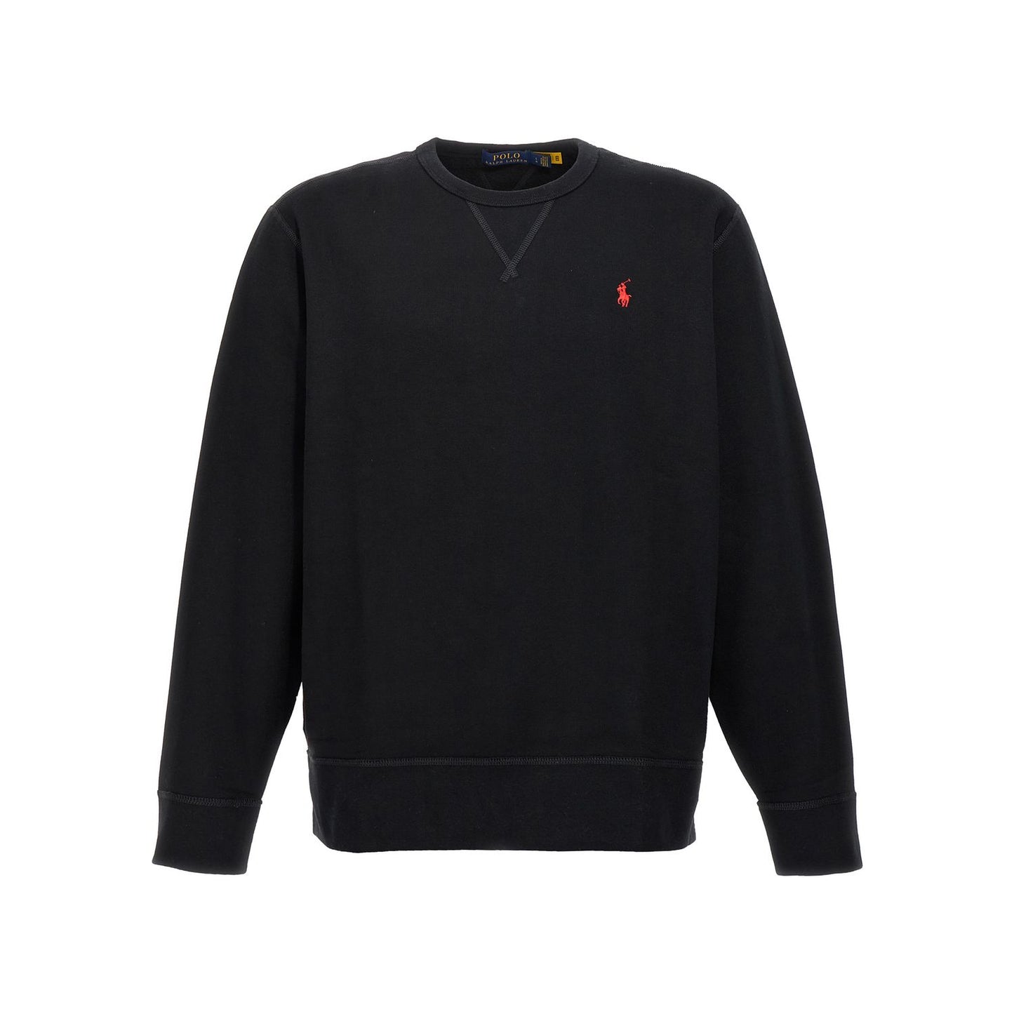 Polo Ralph Lauren Black Cotton Sweatshirt