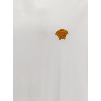 Versace White Cotton T-Shirt