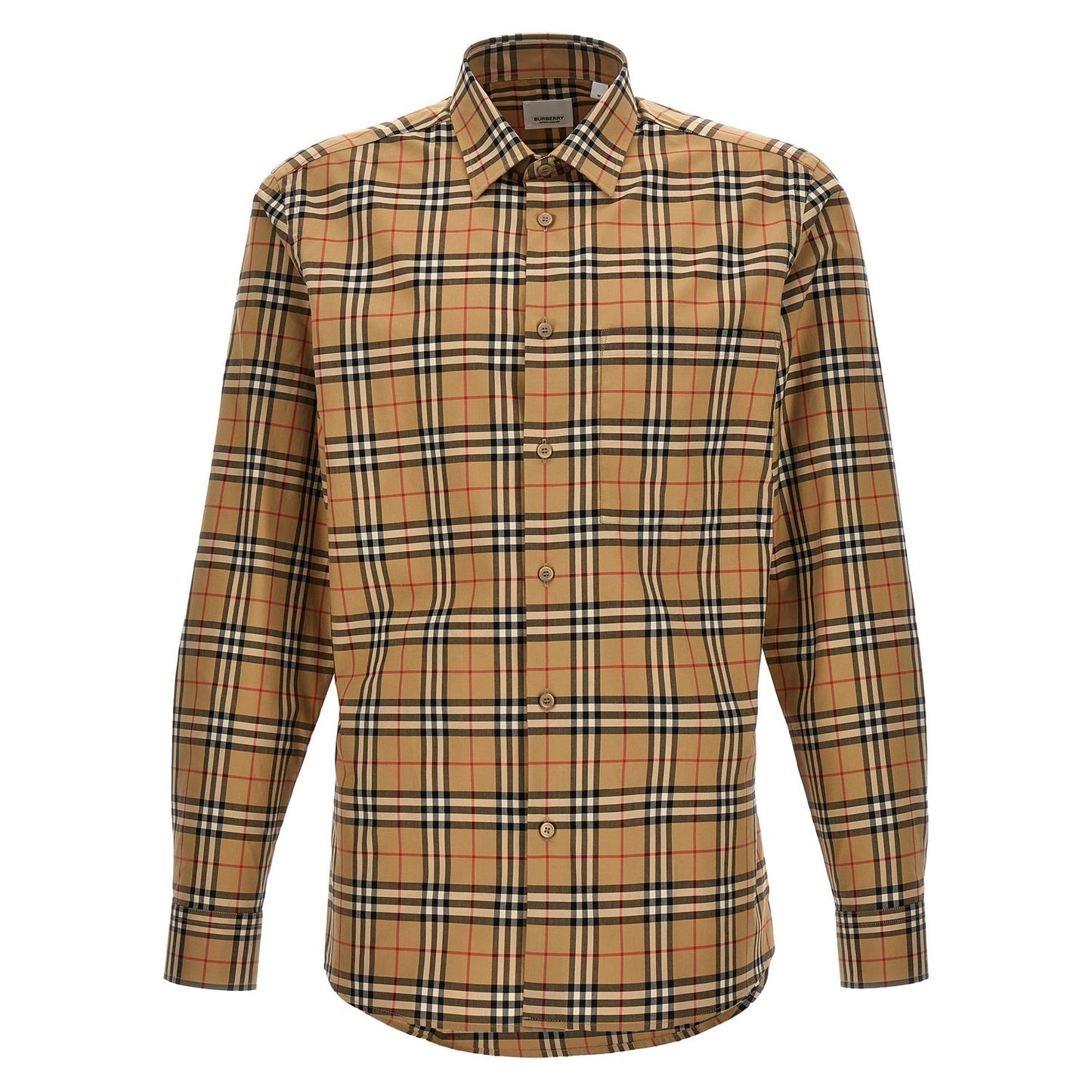 Burberry Beige Cotton Blouse