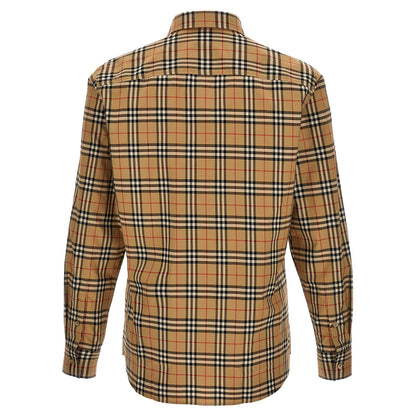 Burberry Beige Cotton Blouse