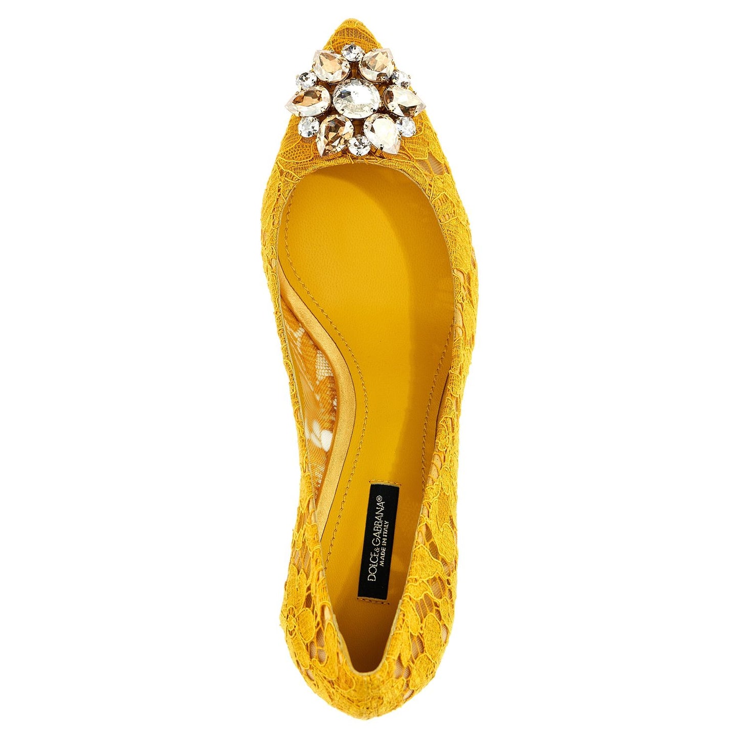 Dolce & Gabbana Bicolor Viscose Mid Heel Pumps