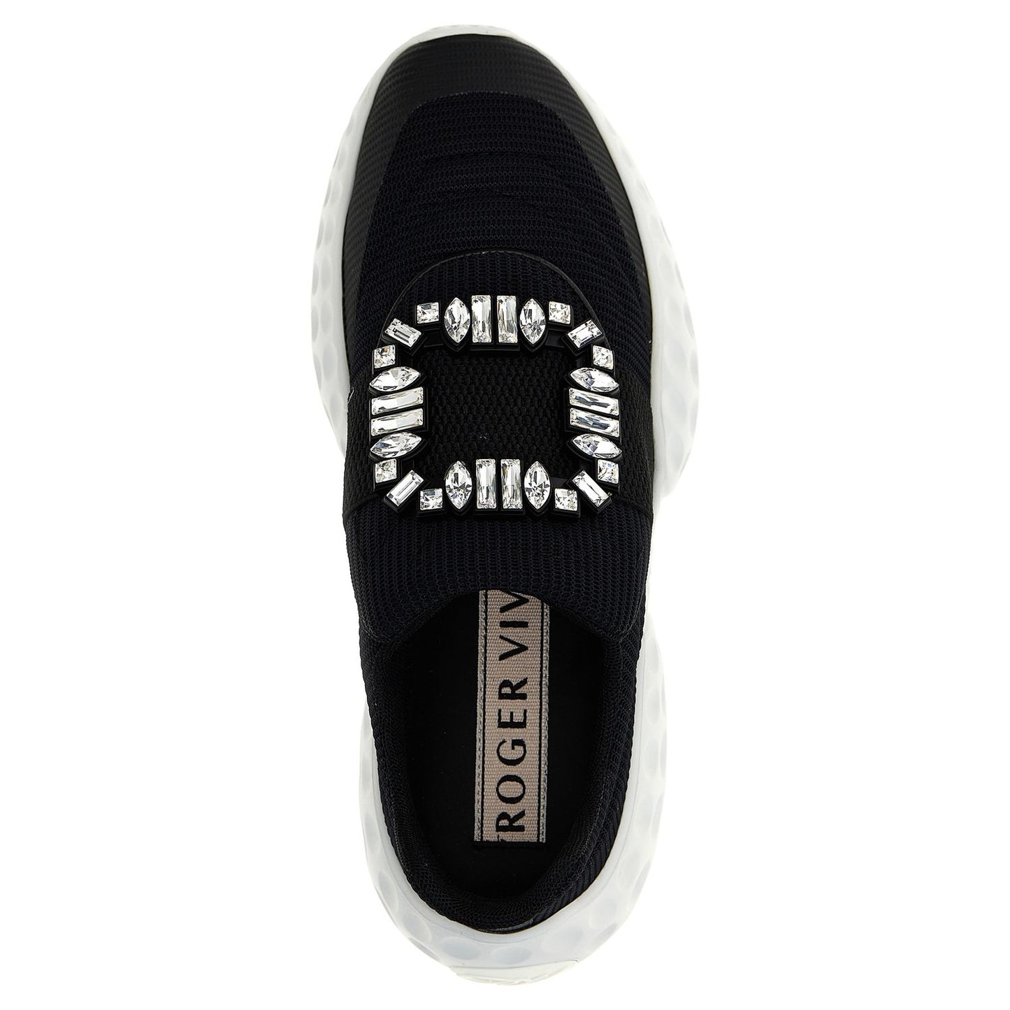 Roger Vivier Bicolor Polyethylene Athletic Sneakers