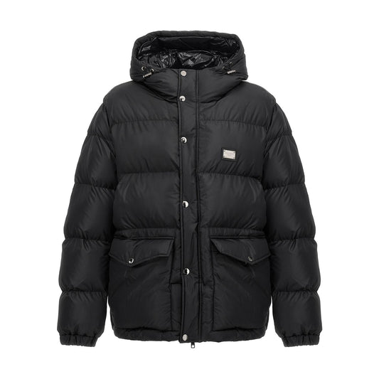 Dolce & Gabbana Black Polyester Jacket