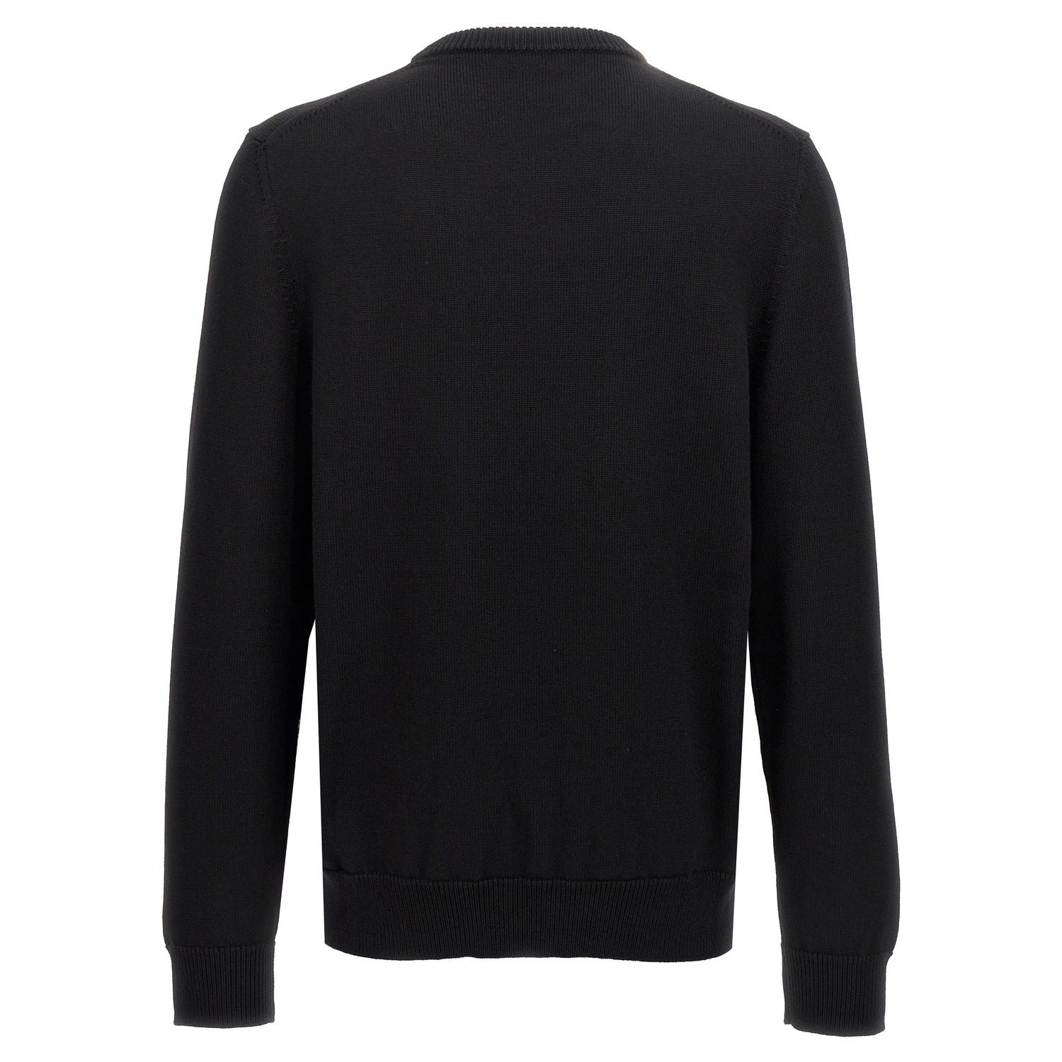 Dolce & Gabbana Black Virgin Wool Cardigan