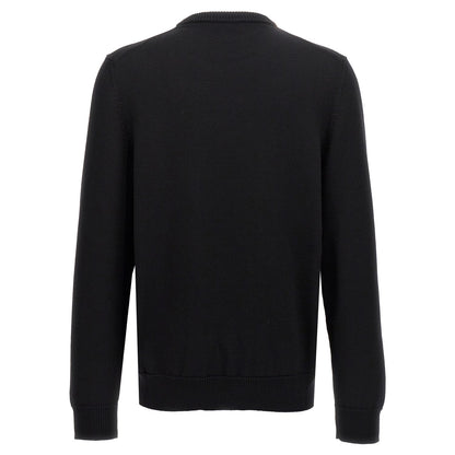 Dolce & Gabbana Black Virgin Wool Cardigan