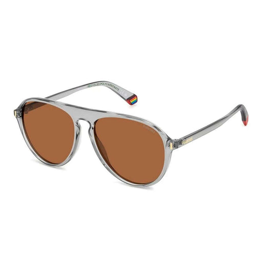 Polaroid Gray Polycarbonate Sunglasses