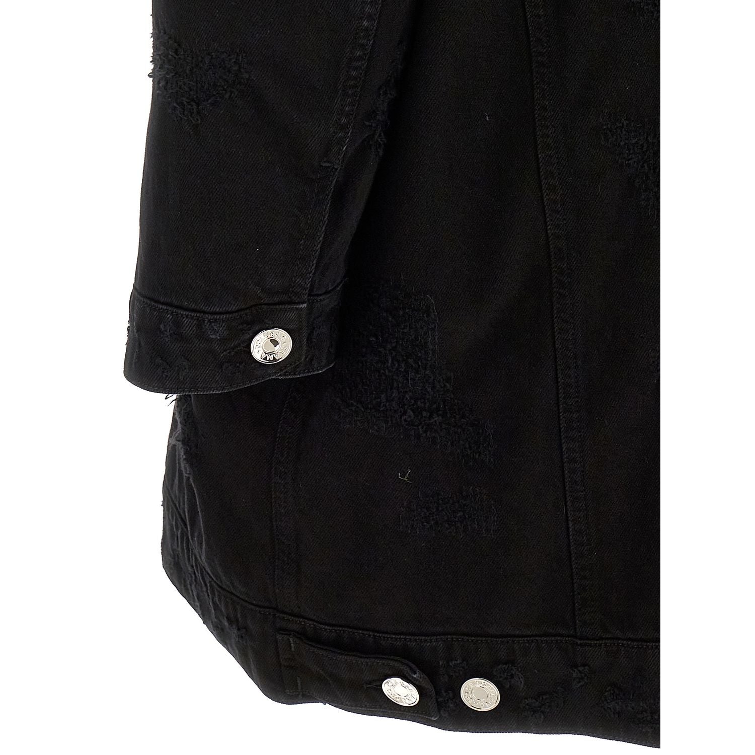 Dolce & Gabbana Black Cotton Denim Jacket