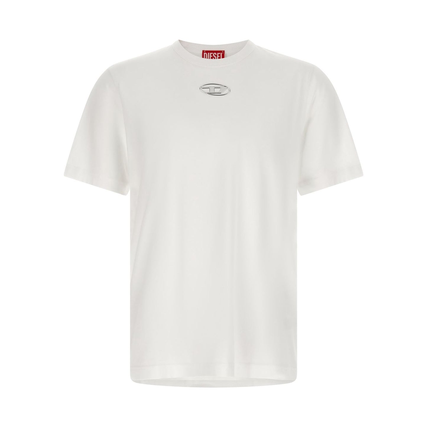 Diesel White Cotton T-Shirt