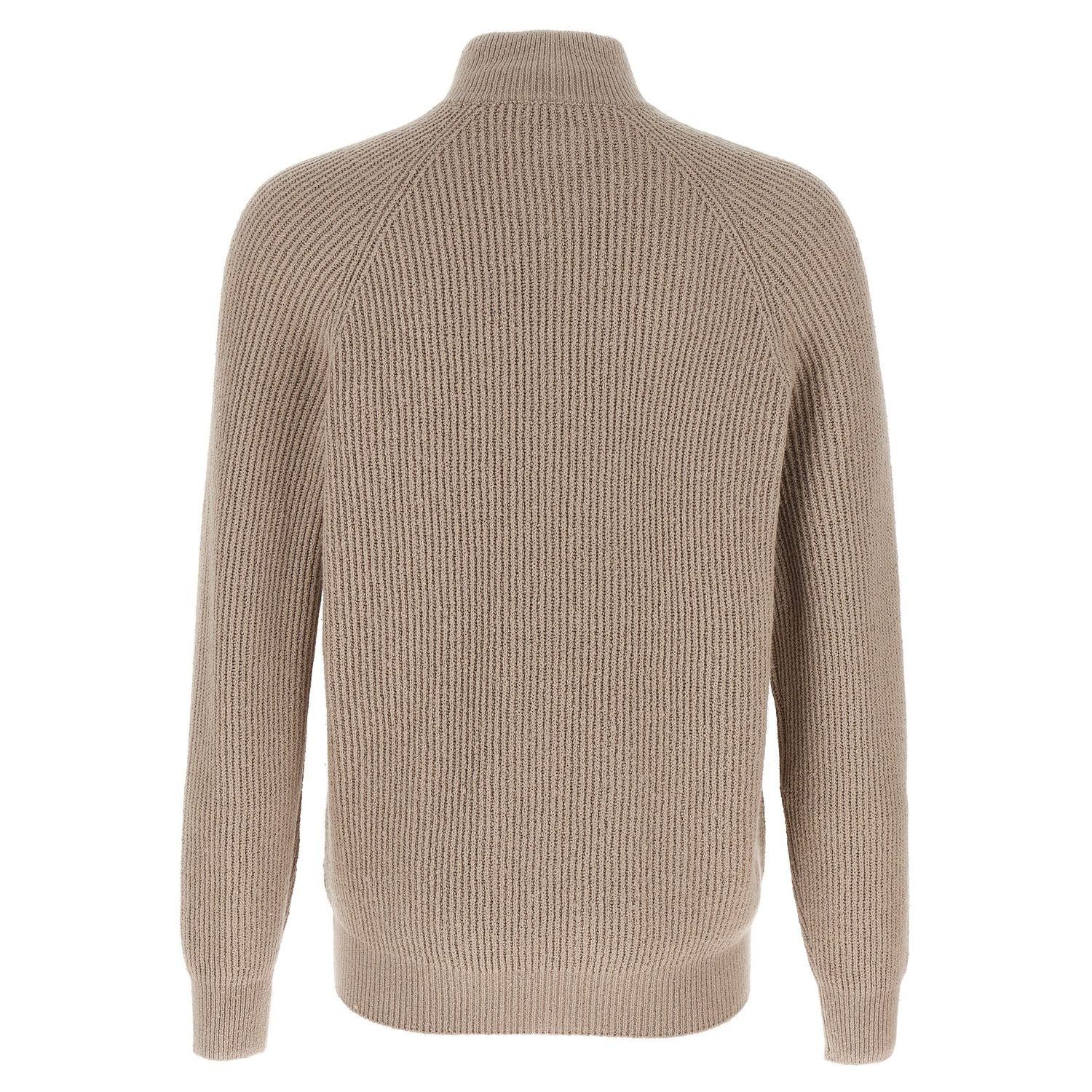 Brunello Cucinelli Beige Cotton Cardigan