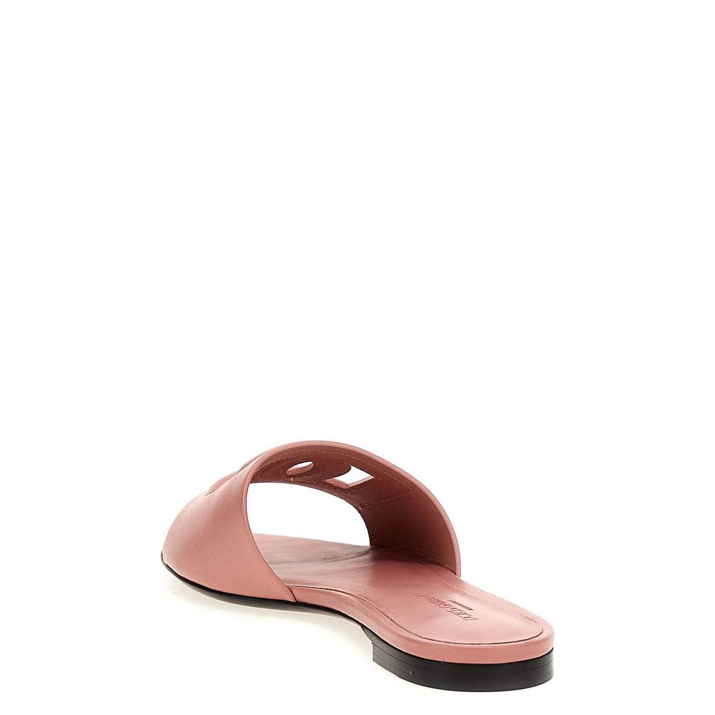 Dolce & Gabbana Multicolor Calfskin Slides