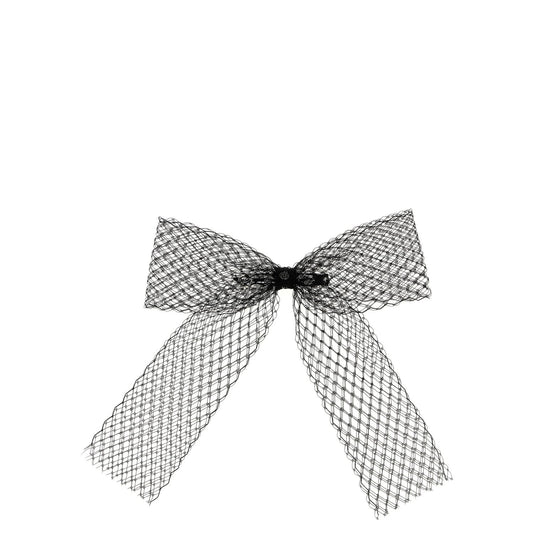 Maison Michel Black Polyester Hair Clip