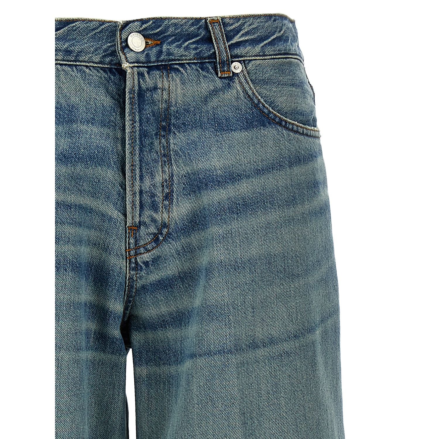 Haikure Blue Cotton Jeans Denim