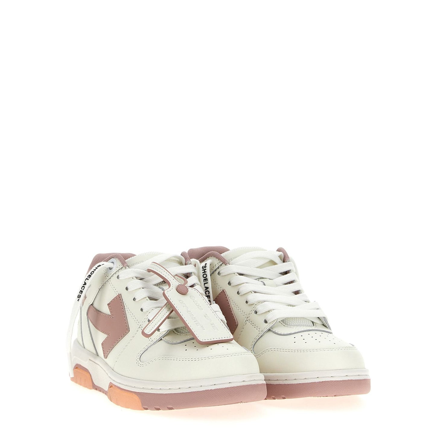 Off-White Multicolor Bovine Leather Low Top Sneakers